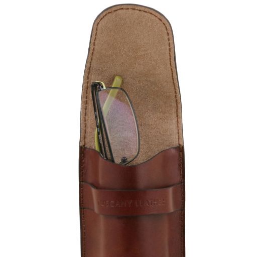 exclusive-leather-crossbody-case-for-glasses-tl141282 - Ruskea - kuva 4