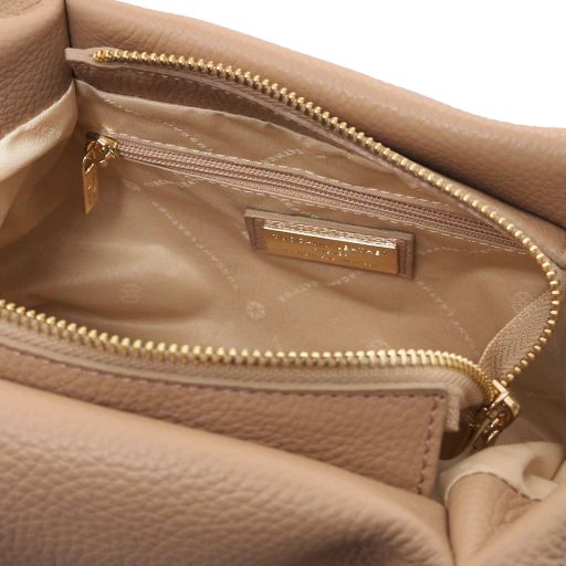 nora-soft-leather-handbag-tl142372 - Caramel - kuva 5