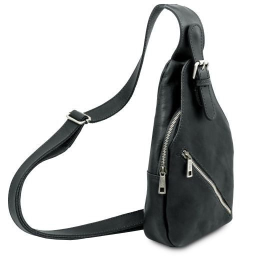 kevin-leather-crossover-bag-tl142423 - Musta - kuva 2