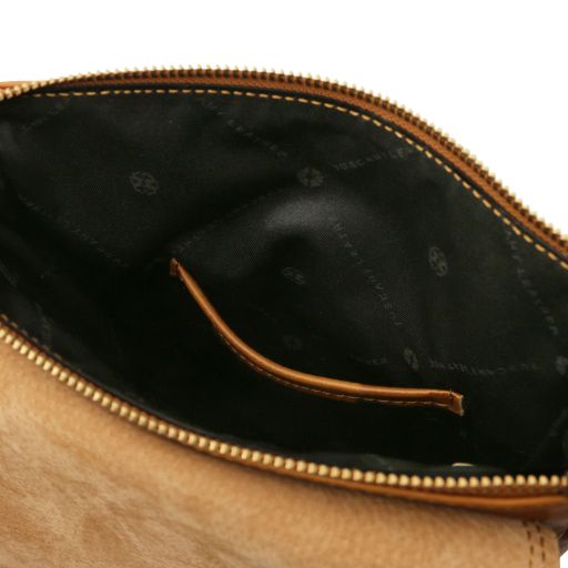 john-leather-crossbody-bag-for-men-with-front-zip-tl141408 - Luonnonväri - kuva 6
