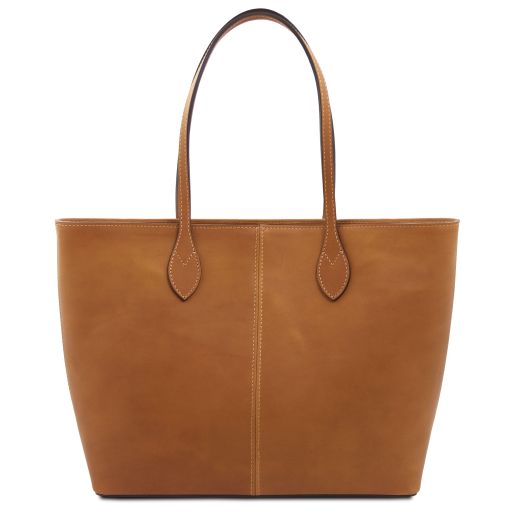 essenza-leather-shoulder-bag-tl142612 - Luonnonväri - kuva 3