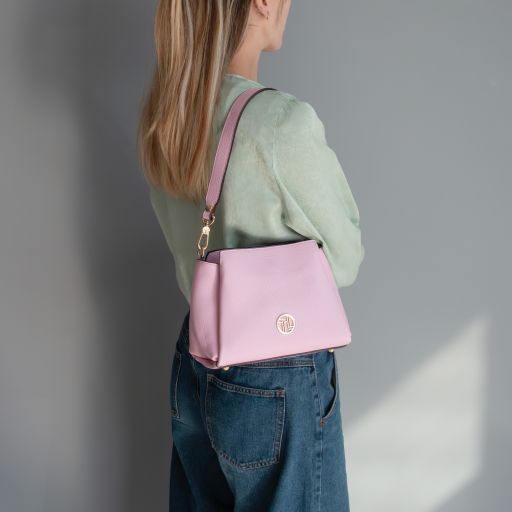 abby-leather-handbag-tl142500 - Aprikoosi - kuva 7
