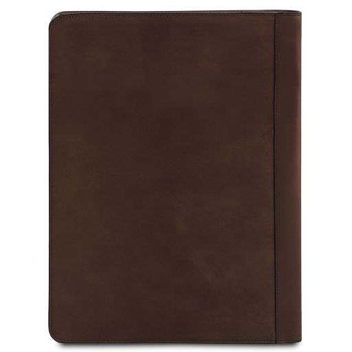 augusto-leather-document-case-with-ring-binder-tl142555 - Tummanruskea - kuva 3